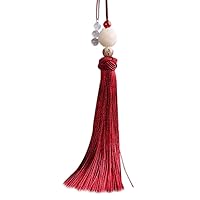 New GDC Grandmaster Demonic Wuxian Untamed Flute Pendant Tassels with Box Gifts,Mutil-colored, 28x2.5cm