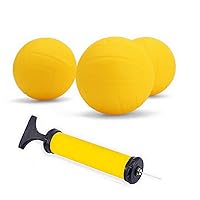 Spike Game Ball Replacement Competitive Balls Mini Volleyball or Net (Three 3.5