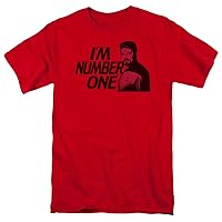 Star Trek Shirt - The Next Generation Riker Im Number One Adult Red Tee