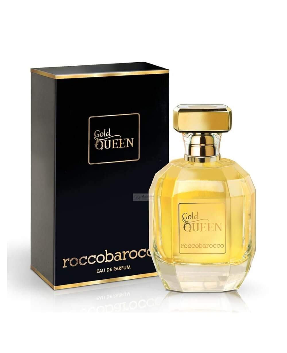 Roccobarocco Gold Queen for Women Eau de Parfum Spray, 3.4 Ounce