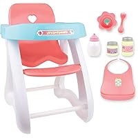 JC Toys For Keeps! High Chair & Accessory Set, 7/Set (BER25500)