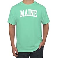 Wild Bobby State of Maine College Style Fashion T-Shirt