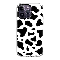 CASETiFY Clear Case for iPhone 14 Pro Max Compatible with Magsafe - Cow Print