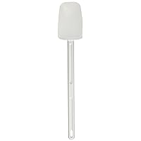 Rubbermaid Commercial Products Cold Temperature Spoon Spatula, 16.5 Inch, White, Clean-Rest Design