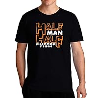Half Man, Half Puffer Fish T-Shirt
