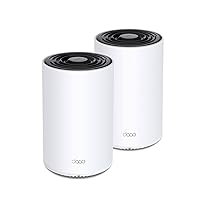 Deco Tri Band Mesh WiFi 6 System(Deco X68) - Covers up to 5500 Sq. Ft.Whole Home Coverage, Replaces Wireless Routers and Extenders, 2-Pack