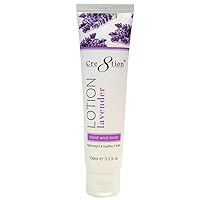 Cre8tion Spa Hand & Body Lotion Nourishing Skin Lotion Moisturizer From Dryness and Flaking 100 ml/fl. 3.3 oz (Lavender)