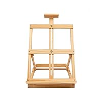 Adjustable Tabletop Wooden Easel Stand Sketch Easel Accessories Studio H-Frame for Artist Painting Easel Drawing Art Supplies