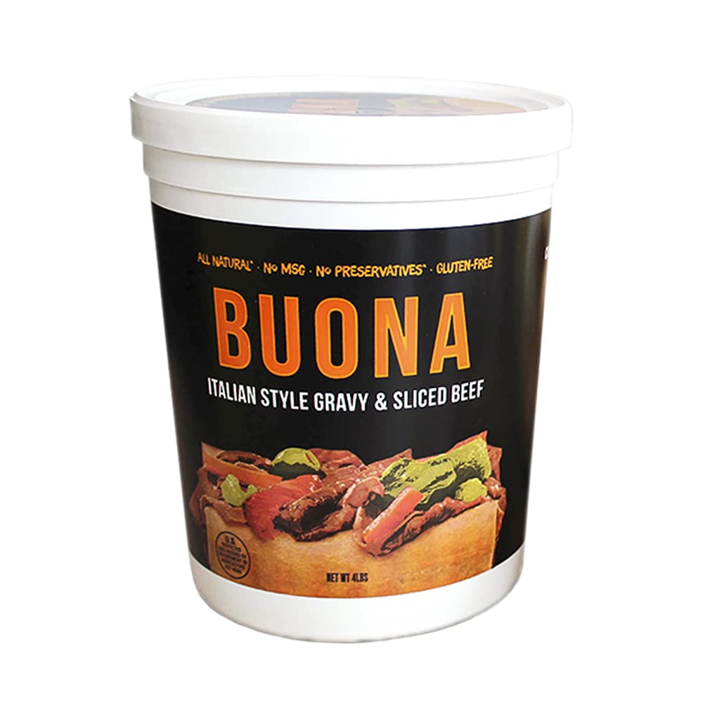 Buona's Chicago Italian Beef And Gravy
