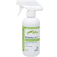 DermAllay Oatmeal Spray Conditioner for Cats and Dogs 12 oz,White