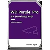 Western Digital 8TB WD Purple Pro Surveillance Internal Hard Drive HDD - SATA 6 Gb/s, 256 MB Cache, 3.5