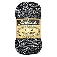 Scheepjes Yarn Stone Washed (803 - Black Onyx)