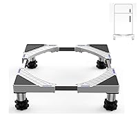 SEISSO Mini Fridge Base Stand with 4 Heavy Duty Feet, Adjustable Multi-functional Base Holder for Dryer Refrigerator Washing Machine, Max Load 770 LB (350 KG)