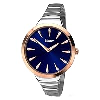 Sekonda Women's Quartz Watch with Blue Dial Analogue Display and Silver Metal 2216.37