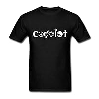 Mens Original Coexist Symbols T Shirts Custom Black XS