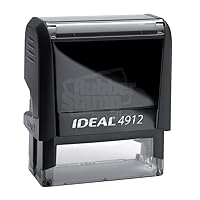 Self-Inking Custom Stamp - Up to 3 Lines - 3 Color Choices