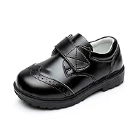 Unisex-Child Classic Dress Comfort Oxford Black School Uniform Loafer Shoes for Toddler Little/Big Kid