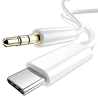 Aux Audio Cable for iPhone 15 to Car, 3.3FT Apple MFi Certified USB Type C to 3.5mm Headphone Stereo Car Extension Cord Dongle Compatible with iPhone 15 Pro Max/15 Pro/15 Plus iPad Pro to Speakers
