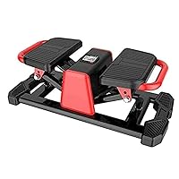 Stair Stepper, for Exercises-Twist Stepper with Resistance Bands and 330lbs Weight Capacity