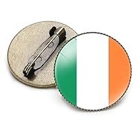 Ireland Flag Brooch - Ireland Flag Pin Lapel Badge Pin Button Brooch For Suit Tie Hat Women Men,Novelty Jewelry Brooch For Patriot Clothing Bag Accessories