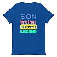 Funny Sayings Son Brother Gamer Legend Hobby Sarcasm Novelty Women Men Sayings 2