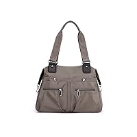 Ladies Bag Handbag Shoulder Casual Fashion Trend Bag Shopping Simple Mommy Tote Bag Large Capacity Messenger Bag (Color : Brown)