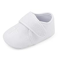 Baby Boys Soft Cross Baptism Christening Shoes Premium Sole Infant/Toddler Sneaker