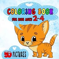 COLORING BOOK FOR KIDS AGE 2-4: 50 drawings specially designed for children from 2 to 5 years old : Boy cover