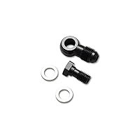 Vibrant Performance 11523-6An Male Banjo Fitting 12mm x 1.5 Metric; Aluminum + 2 Washers, 1 Pack