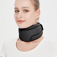 Cervicorrect Neck Brace by Healthy Lab Co,Soft Cervical Collar for Sleeping Foam Wraps Keep Vertebrae Stable for Relief of Cervical Spine Pressure (High 3.3
