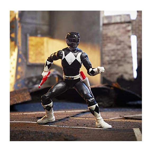 Brand New! Mighty Morphin Power Rangers Black Ranger 3 Inch Figure 
