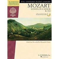 Mozart: Piano Sonata in A Minor, K.310 Book/Online Audio