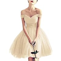 Off Shoulder Homecoming Dress A-line Prom Dresses Short Ball Gown Cocktail Dress