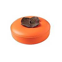 Persimmon Candy Storage Box With Lid Sealing Multifunction Container Supplies For Nut Melon Dessert Treat Boxes Candy Storage