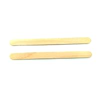 Natural Wooden Ice Cream Popsicle Sticks (Narrow) (Pack of 50 Sticks)