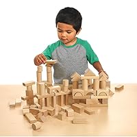 Excellerations Wooden Building Blocks - Set of 100