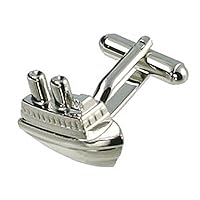 PAIR Ocean Liner / Crusie Ship Boat Cufflinks Select Gift Pouch