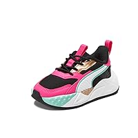Puma Toddler Girls Rs-Trck Vacay Queen Lace Up Sneakers Shoes Casual - Black - Size 10 M