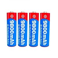 Rechargeable Batteries 9800Mah Rechargeable Battery Aa Aaa1.5 V Rechargeable New 1.5V Alkaline. 1.5 V 4Pcs