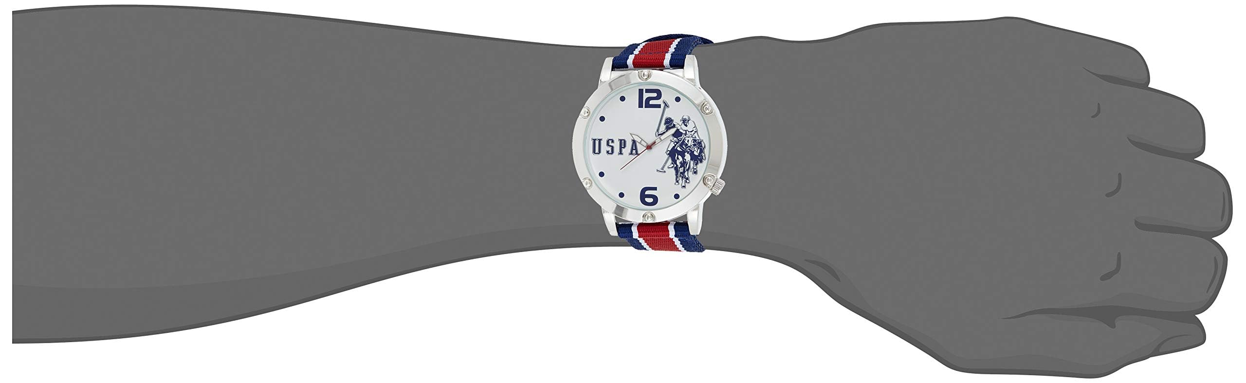 U.S. Polo Assn. Men's usc57003 Analog Display Analog Quartz Multi-Color Watch