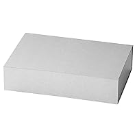 Heads FTG-HBS Box, 11.8 x 2.8 x 7.9 inches (30 x 7 x 20 cm), S, Gray, 6 Pieces, Formal Texture, One-Touch Adhesive Box