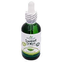 SweetLeaf Sweet Drops Stevia Clear Liquid Stevia Sweetener - Liquid Stevia Drops, Stevia Liquid Sweetener, Zero Calories, Zero Sugar, Non-GMO, Gluten-Free, Keto Friendly - 2 Fl Oz