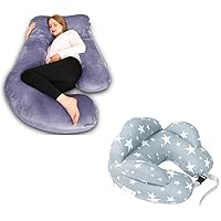 Chilling Home Pregnancy Pillow with Adjustable Nursing Pillow Combo