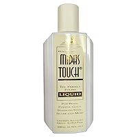 MTMPL676z 's Midas Touch Metal Polishing Liquid (6.76 fl. oz.) with Jewelers Rouge for Gold, Brass, Copper, Bronze, Platinum, Pewter, Sterling Silver
