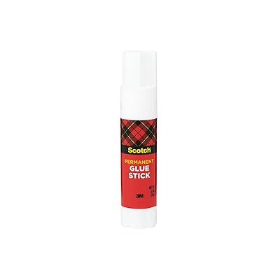 Scotch Glue Stick, .53 oz, Acid Free and Non-Toxic (6015)