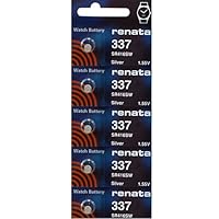 337 Watch Battery - Strip of 5 Batteries