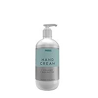 Collagen + Shea Butter Hand Cream - Hypoallergenic Moisturizing Lotion, Dry Skin Relief, 24HR moisture for All Skin Types - 8 OZ