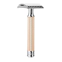 TRADITIONAL R41 Double Edge Safety Razor (Open Comb) For Men - Perfect for Every Day Use, Barbershop Quality Close Smooth Shave