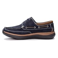 Propet Mens Pomeroy Boat Casual Shoes - Blue