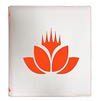 Ultra PRO - Mana 8 12-Pocket Zip PRO-Binder - Lotus for Magic: The Gathering, Holds & Protects 480 Standard Sized Cards, Collector's Edition Durable Trading Secure Side-Loading Pocket Binder